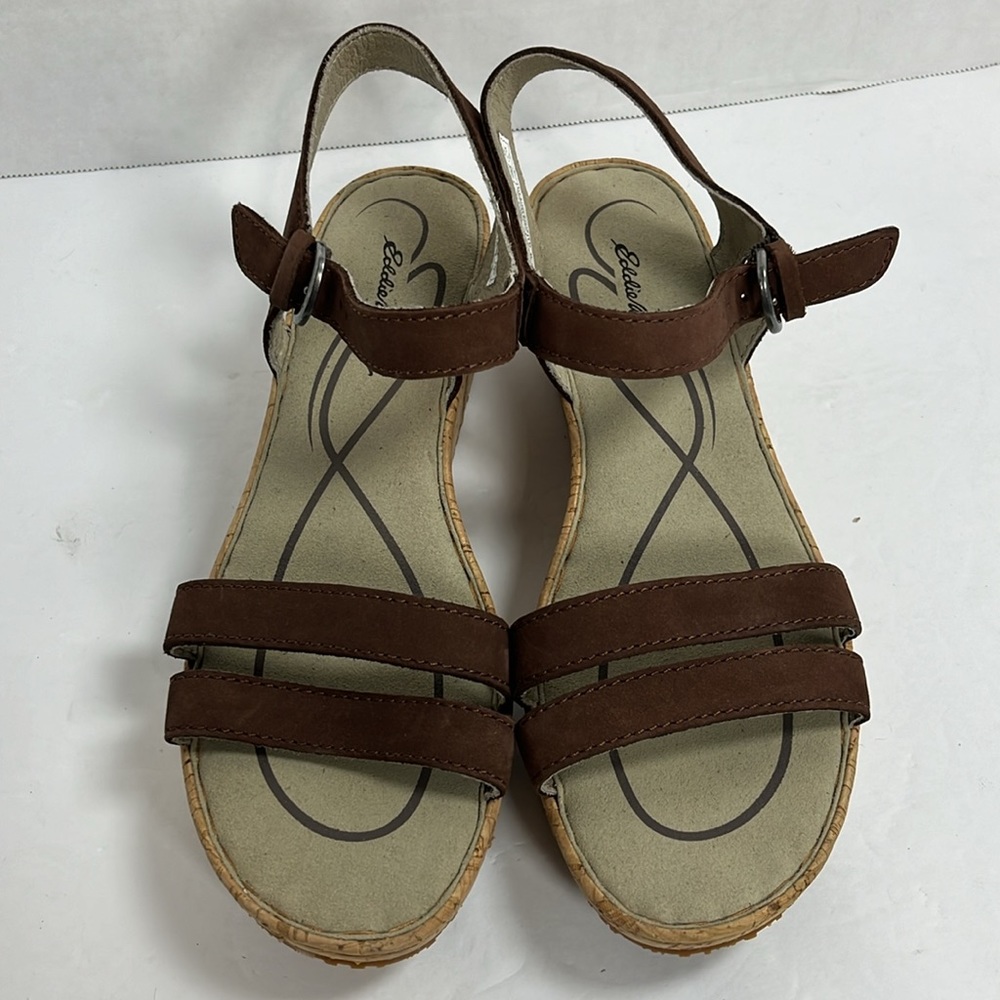 Eddie Bauer Kara ll Wedge Sandal brown size‎ 8.5 - Picture 15 of 15